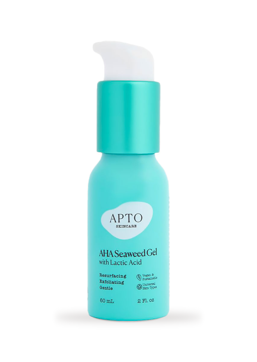 APTO Skincare_Featured Product_AHA Seaweed Gel with Lactic Acid, Resurfacing Deep Exfoliant