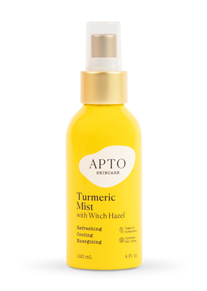 APTO Skincare_Turmeric Mist with Witch Hazel, Refreshing & Brightening Fine Spritz