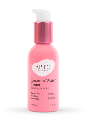 APTO Skincare_Coconut Water Toner with Lactic Acid, Balancing & Hydrating Toner Cleanse