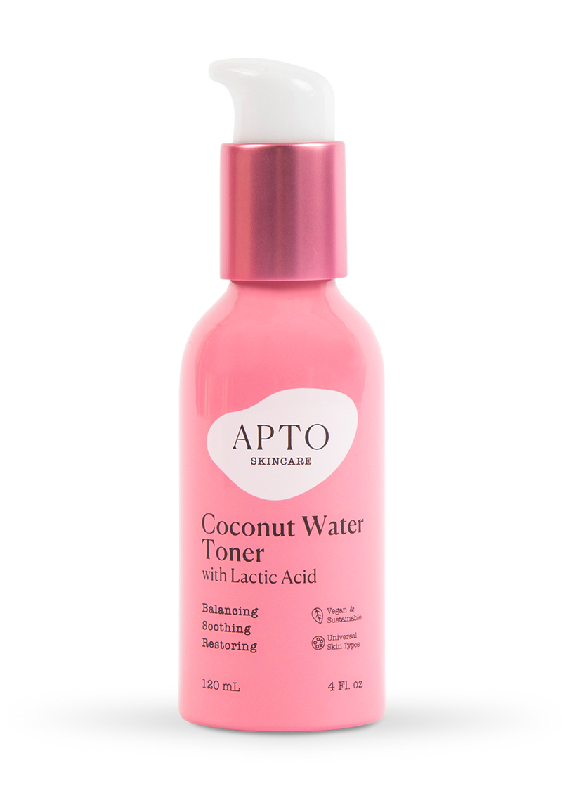 APTO Skincare_Coconut Water Toner with Lactic Acid, Balancing & Hydrating Toner, 4 fl. oz.