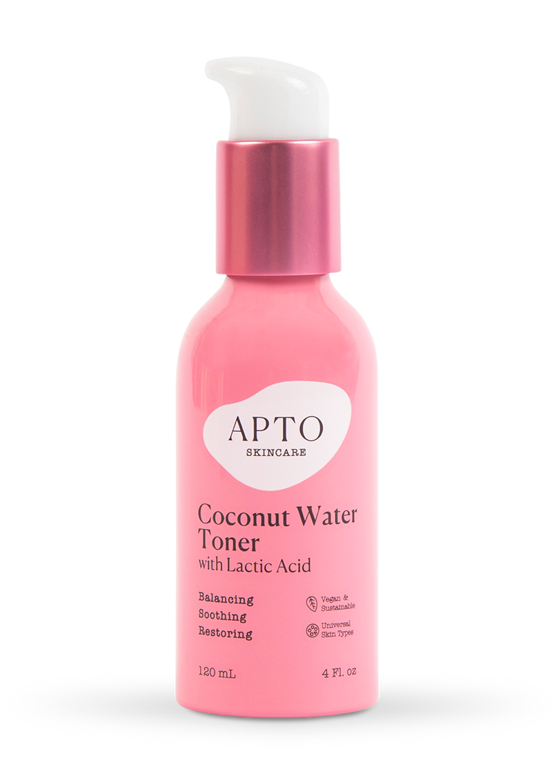 APTO Skincare_Coconut Water Toner with Lactic Acid, Balancing & Hydrating Toner